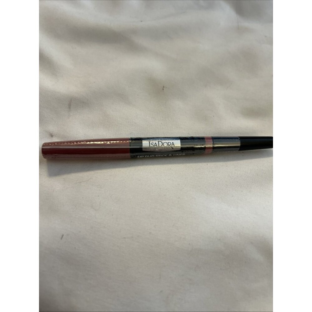 Isadora Perfect Lip Duo Stick & Liner Lipliner #55 Rosewood color Super Rare New